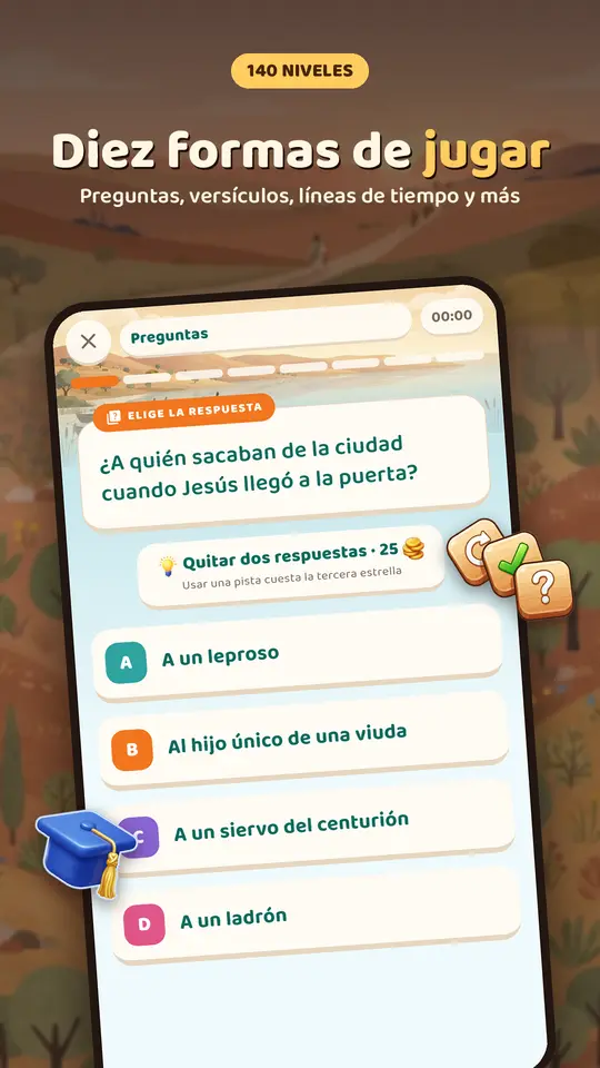 Captura 2 de Emaús: Juego de la Biblia