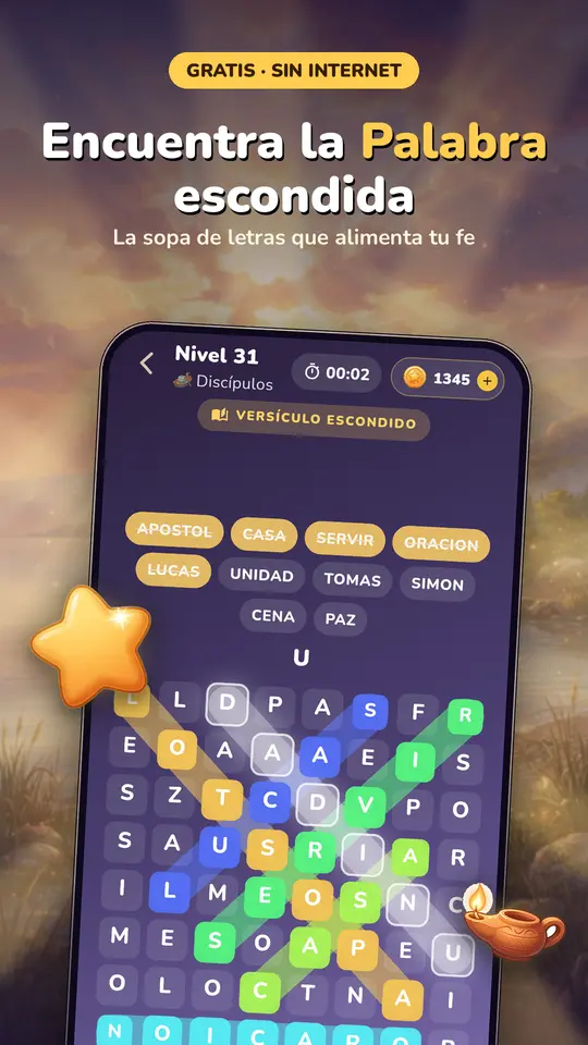 Captura 1 de Evangelio: Letras y Fe