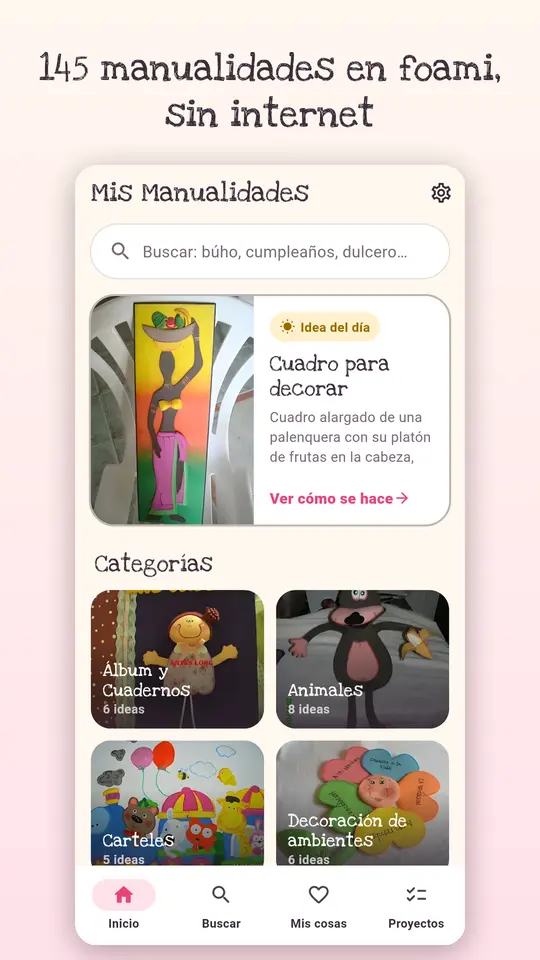 Captura 1 de Mis Manualidades