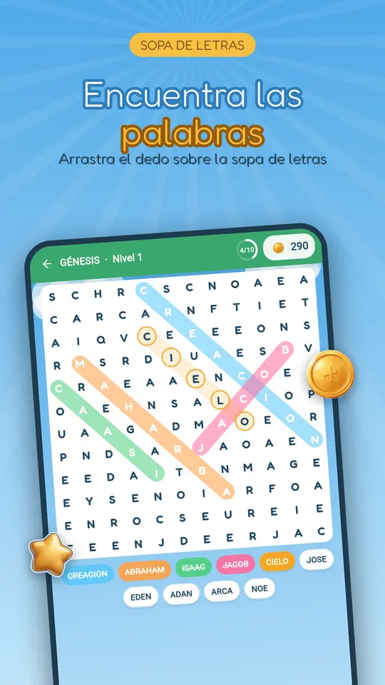 Captura 2 de Sopa de Letras del Evangelio